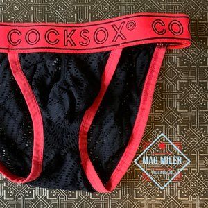 COCKSOX SHREDDED TANGA BRIEF